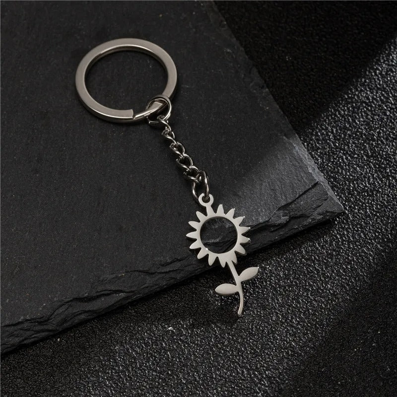 Flower/Leaf Keychain