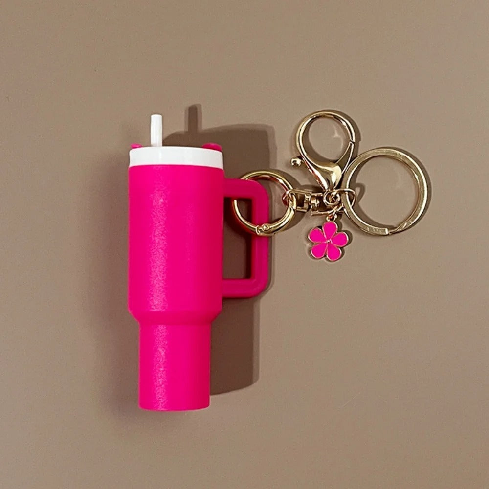 Stanley Cup Keychain/Lip Balm Holder
