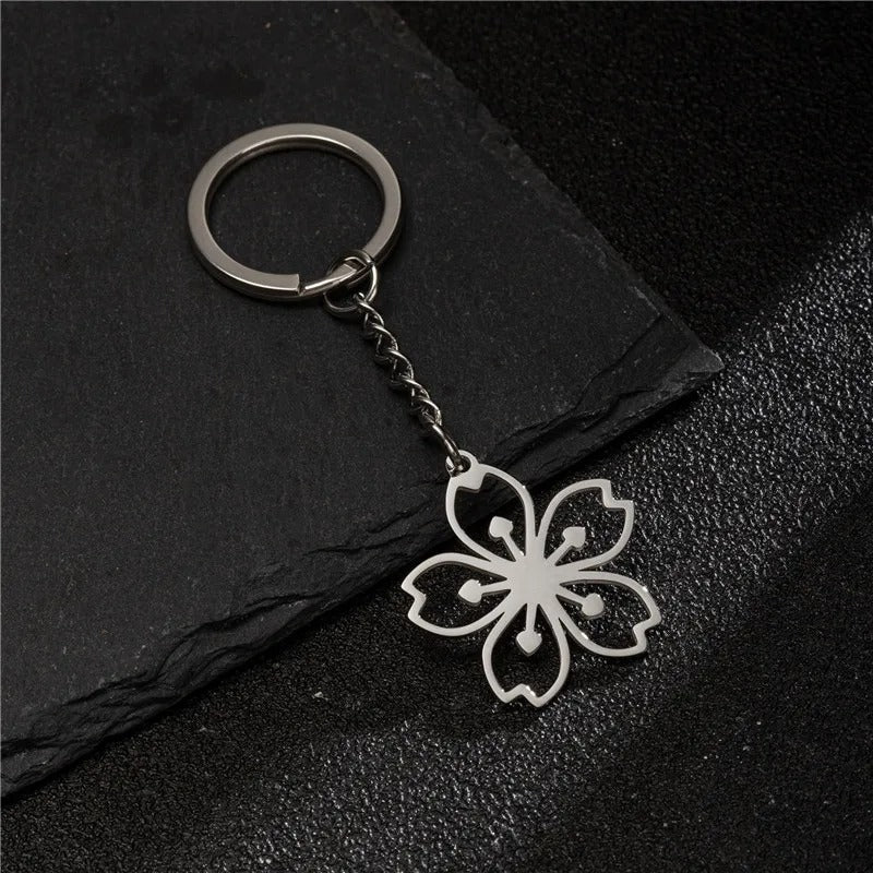 Flower/Leaf Keychain
