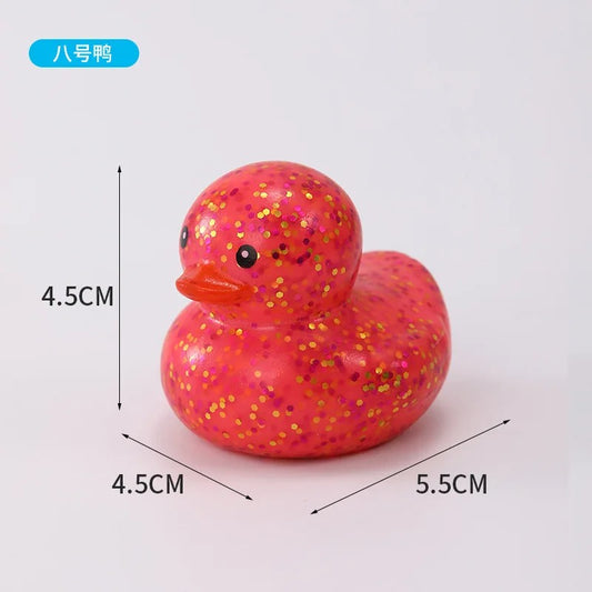Glitter Rubber Ducks