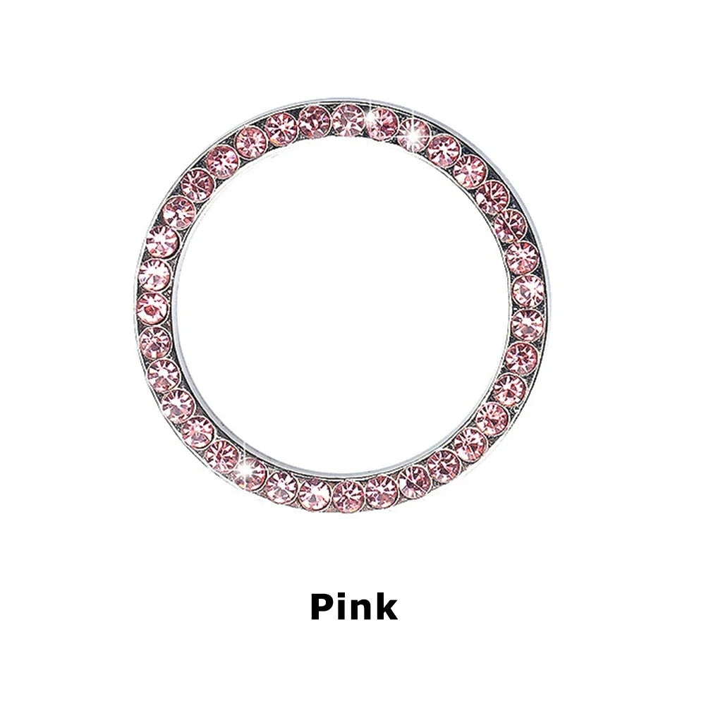 Engine Start Button Crystal Decoration
