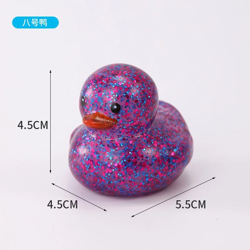 Glitter Rubber Ducks