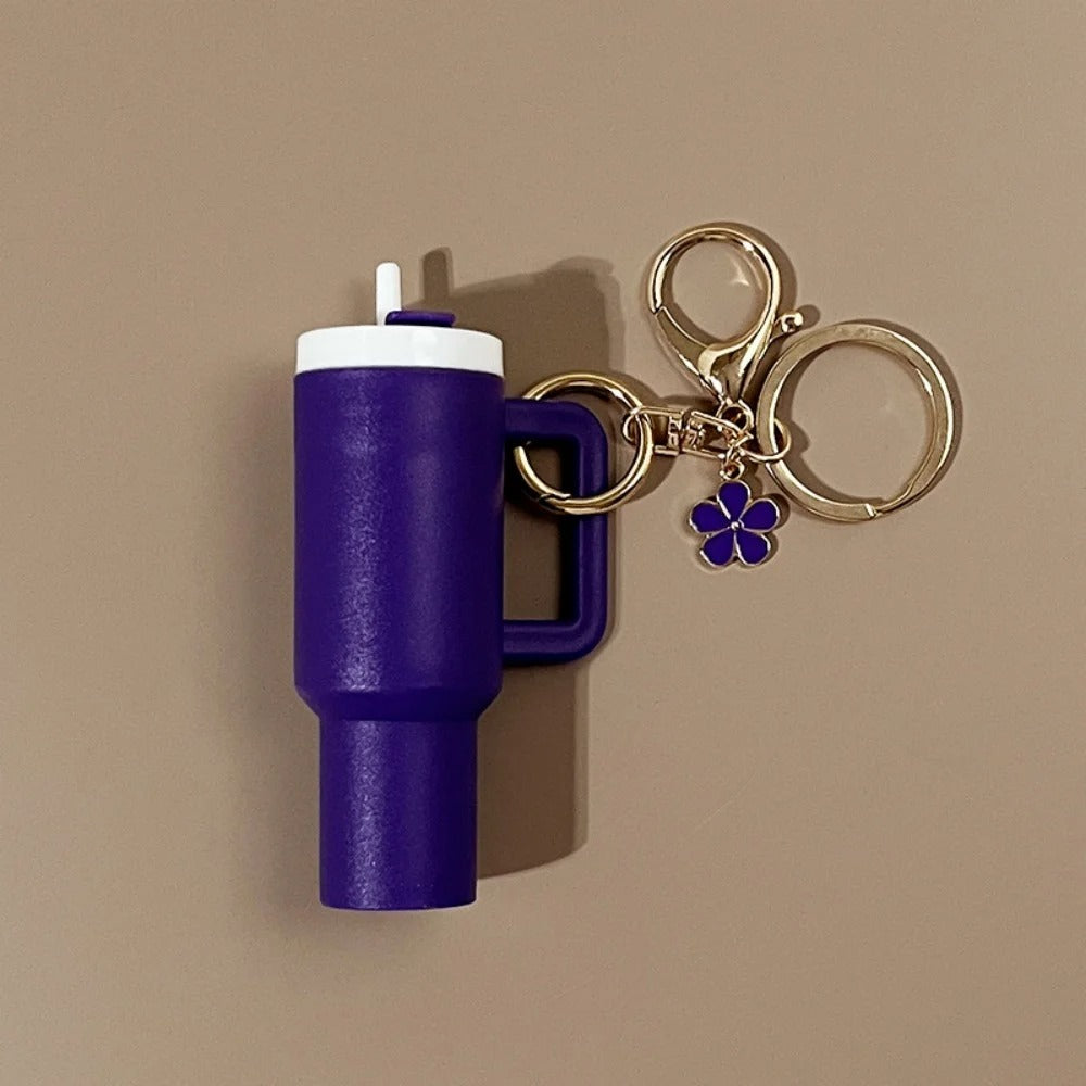 Stanley Cup Keychain/Lip Balm Holder