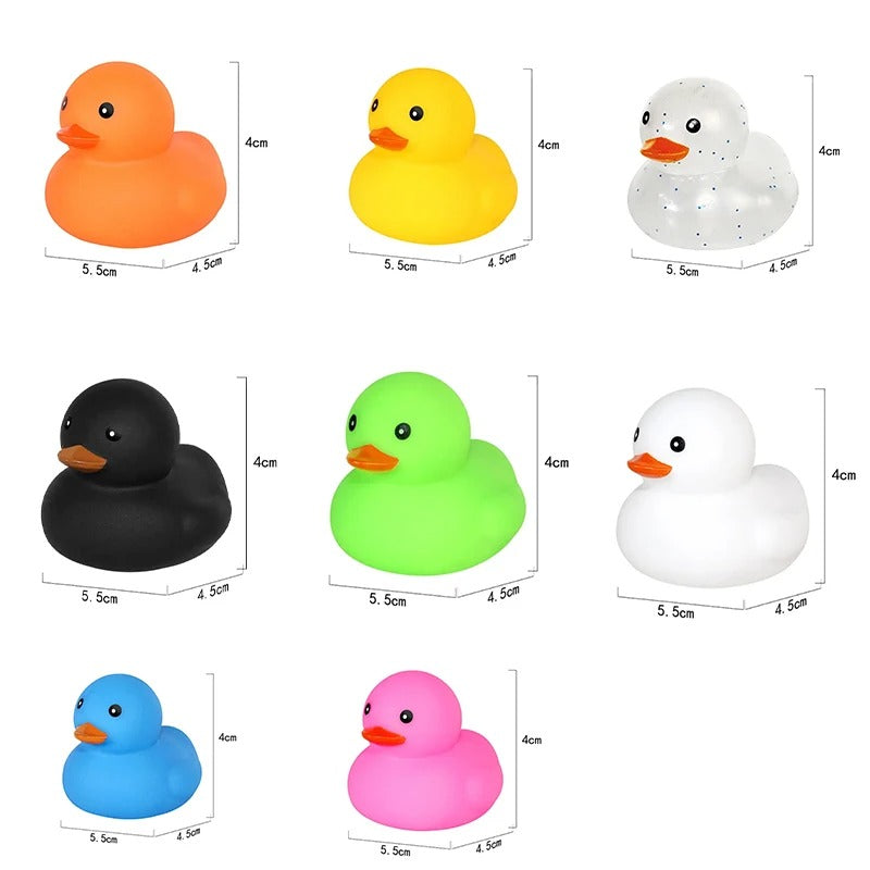 Colored Rubber Ducks