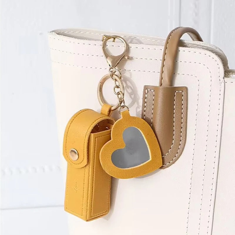 Lipstick Bag Keychain