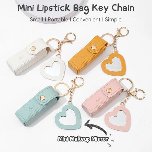 Lipstick Bag Keychain