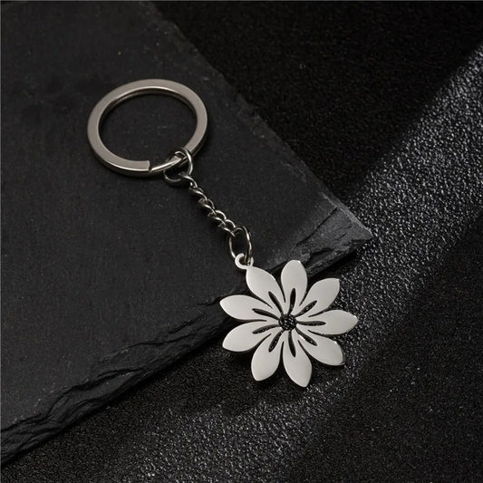 Flower/Leaf Keychain