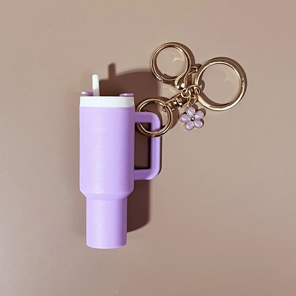 Stanley Cup Keychain/Lip Balm Holder