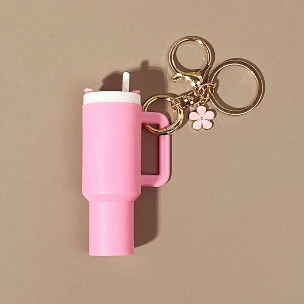 Stanley Cup Keychain/Lip Balm Holder
