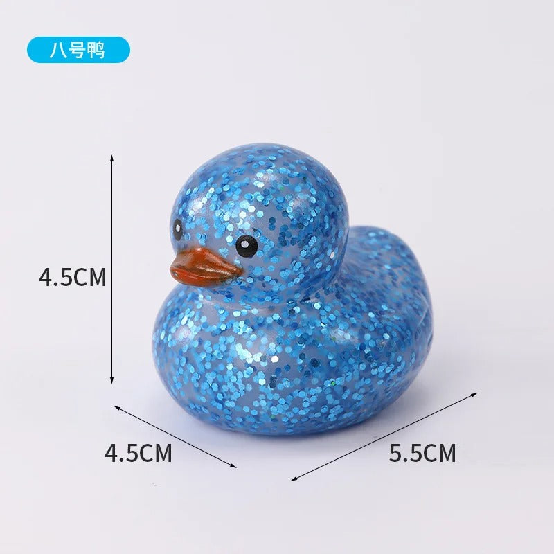Glitter Rubber Ducks