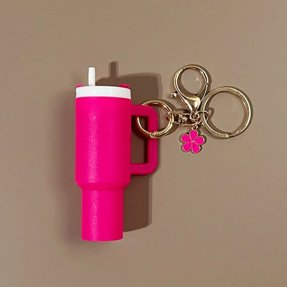 Stanley Cup Keychain/Lip Balm Holder