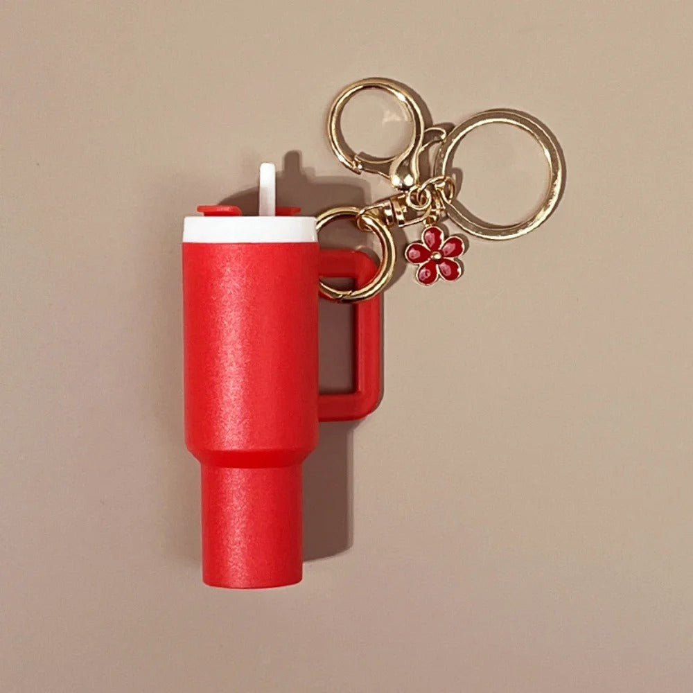 Stanley Cup Keychain/Lip Balm Holder