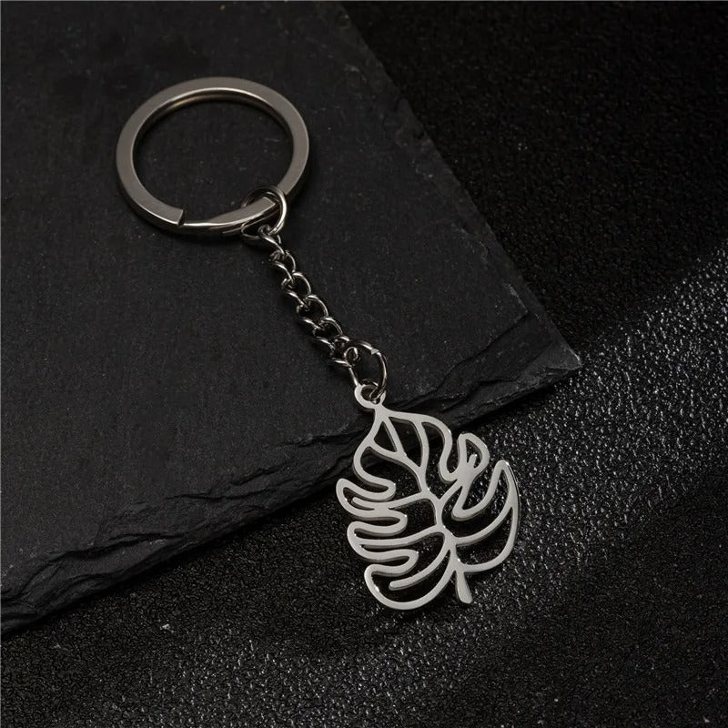 Flower/Leaf Keychain