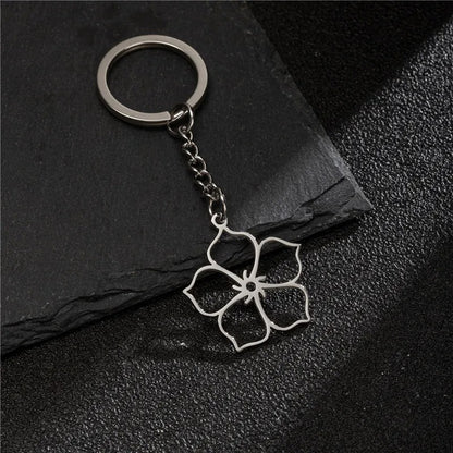 Flower/Leaf Keychain