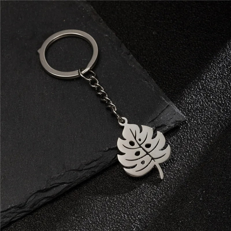Flower/Leaf Keychain