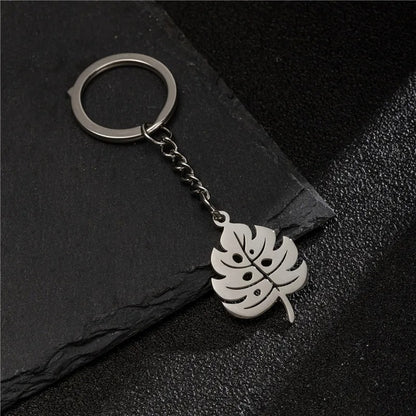 Flower/Leaf Keychain