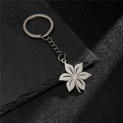 Flower/Leaf Keychain