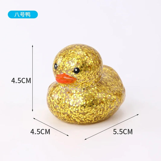 Glitter Rubber Ducks
