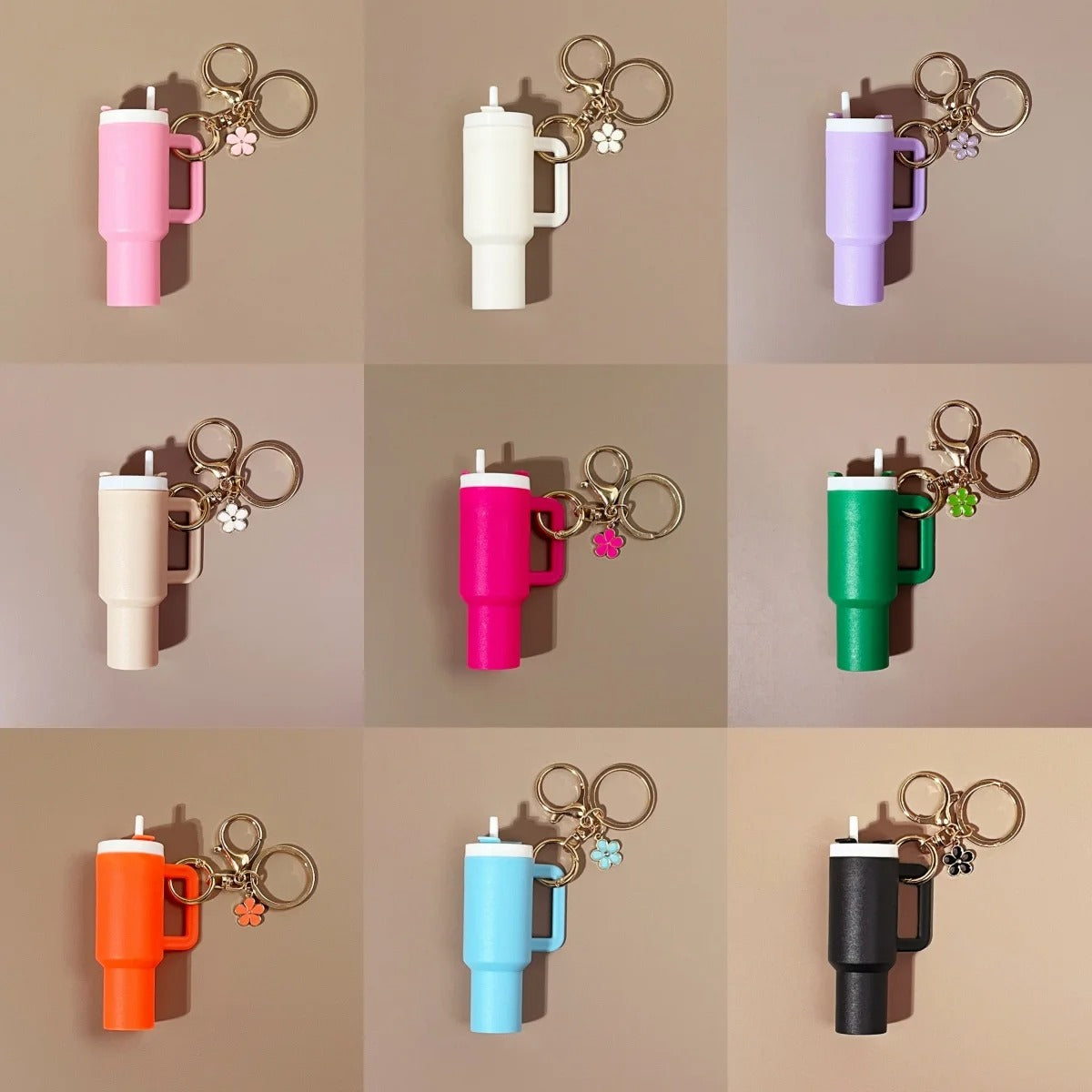 Stanley Cup Keychain/Lip Balm Holder