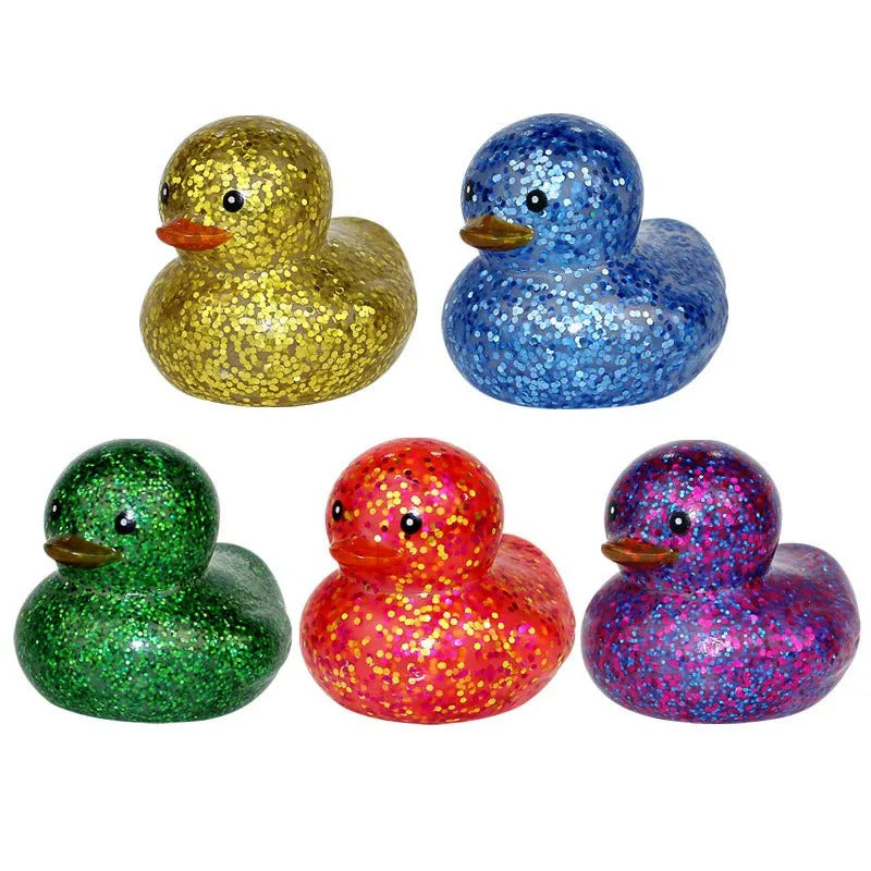 Glitter Rubber Ducks