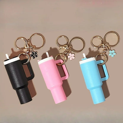 Stanley Cup Keychain/Lip Balm Holder