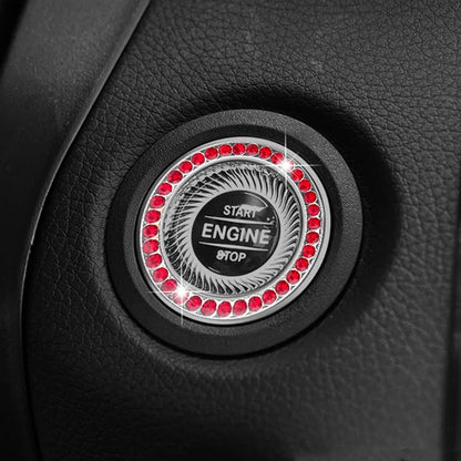 Engine Start Button Crystal Decoration