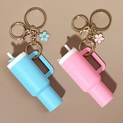 Stanley Cup Keychain/Lip Balm Holder
