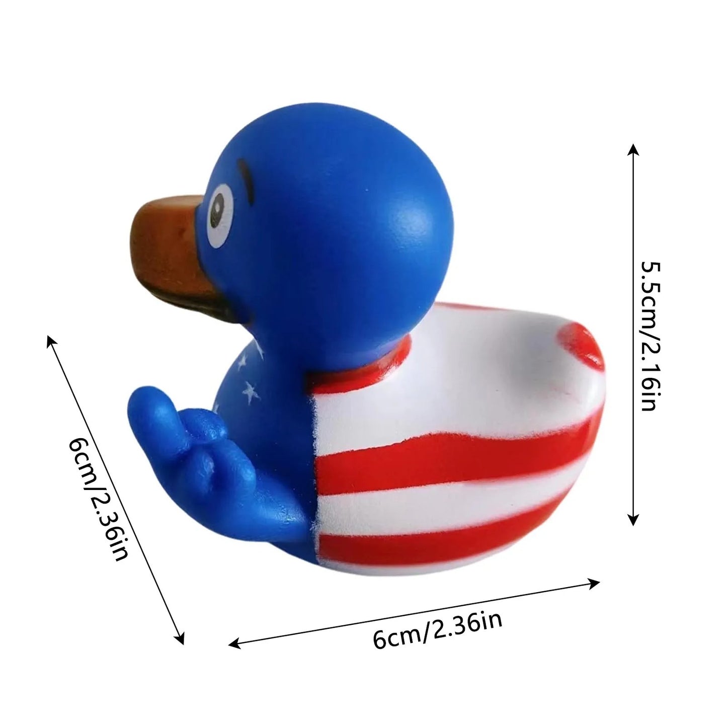 Middle Finger Rubber Duck