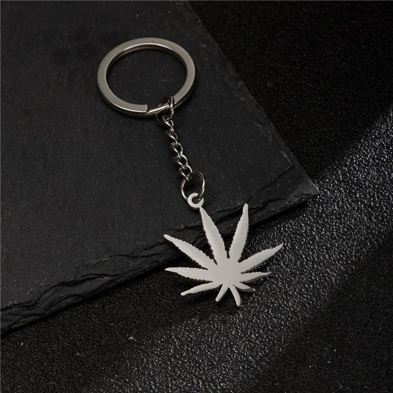 Flower/Leaf Keychain