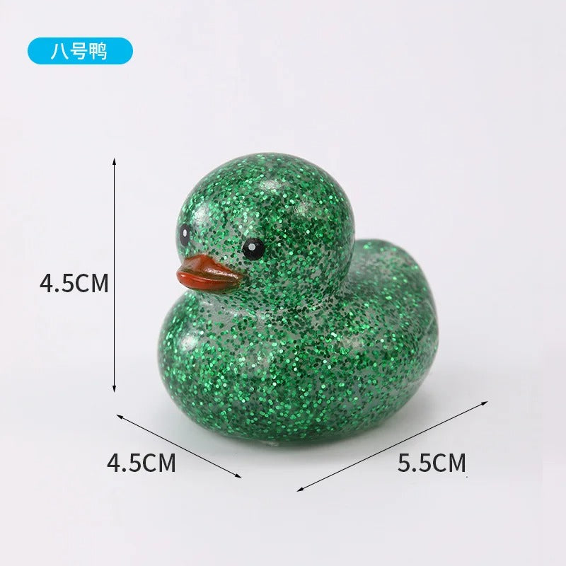 Glitter Rubber Ducks