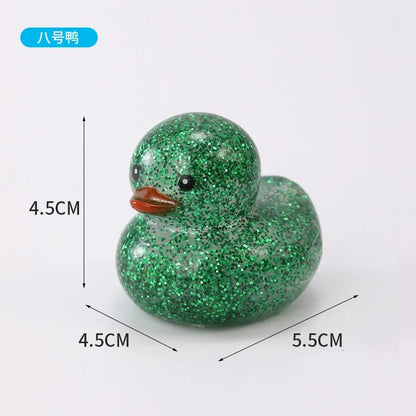 Glitter Rubber Ducks